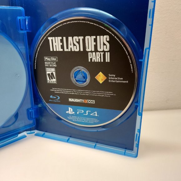 PLAYSTATION 4 THE LAST OF US PART II GAME WITH BOTH DATA DISC & PLAY DISC WORKS - Picture 7 of 11